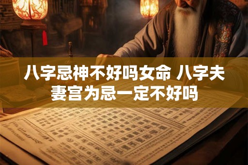 八字忌神不好吗女命 八字夫妻宫为忌一定不好吗 八字忌神不好吗女命 八字夫妻宫为忌一定不好吗