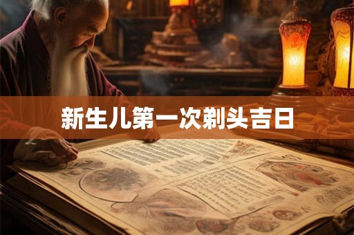 新生儿第一次剃头吉日