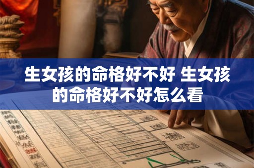 生女孩的命格好不好 生女孩的命格好不好怎么看 生女孩的命格好不好 生女孩的命格好不好怎么看