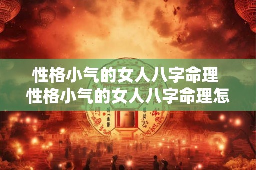 性格小气的女人八字命理 性格小气的女人八字命理怎么样