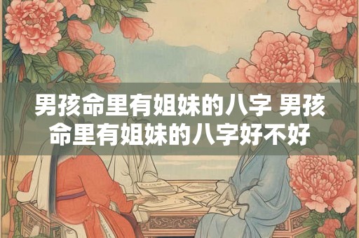 男孩命里有姐妹的八字 男孩命里有姐妹的八字好不好 男孩命里有姐妹的八字 男孩命里有姐妹的八字好不好