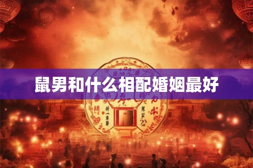 鼠男和什么相配婚姻最好 鼠男和什么相配婚姻最好