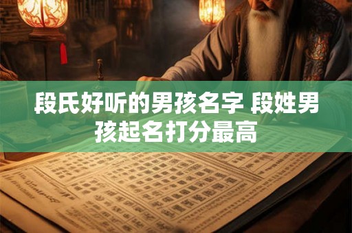 段氏好听的男孩名字 段姓男孩起名打分最高 段氏好听的男孩名字 段姓男孩起名打分最高