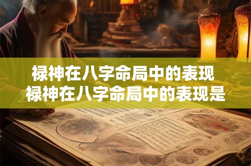 禄神在八字命局中的表现 禄神在八字命局中的表现是什么 禄神在八字命局中的表现 禄神在八字命局中的表现是什么
