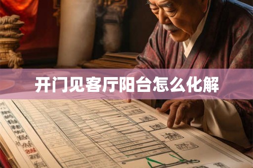 开门见客厅阳台怎么化解