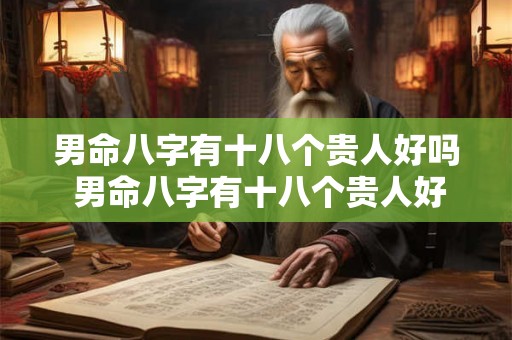 男命八字有十八个贵人好吗 男命八字有十八个贵人好吗婚姻如何