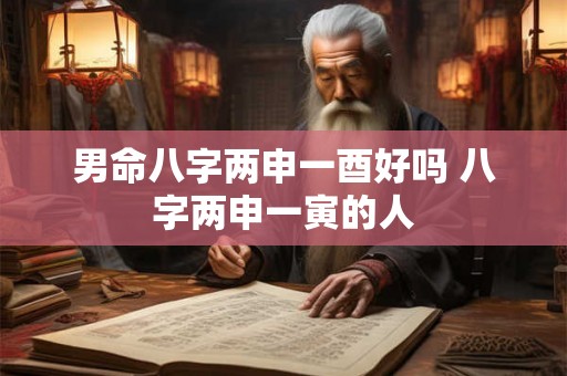 男命八字两申一酉好吗 八字两申一寅的人 男命八字两申一酉好吗 八字两申一寅的人