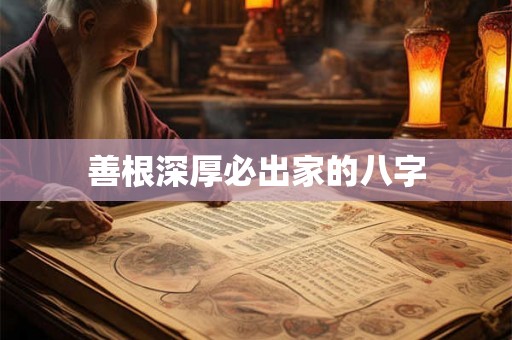 善根深厚必出家的八字 善根深厚必出家的八字