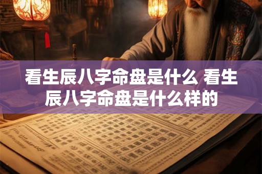 看生辰八字命盘是什么 看生辰八字命盘是什么样的 看生辰八字命盘是什么 看生辰八字命盘是什么样的