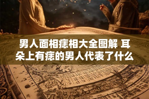 男人面相痣相大全图解 耳朵上有痣的男人代表了什么 男人面相痣相大全图解 耳朵上有痣的男人代表了什么