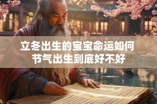 立冬出生的宝宝命运如何 节气出生到底好不好 立冬出生的宝宝命运如何 节气出生到底好不好