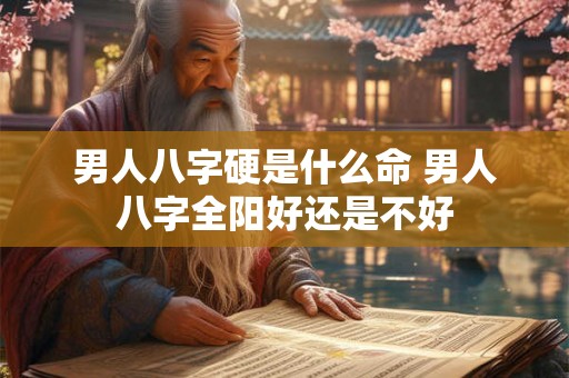 男人八字硬是什么命 男人八字全阳好还是不好 男人八字硬是什么命 男人八字全阳好还是不好