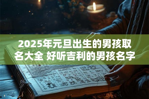 2025年元旦出生的男孩取名大全 好听吉利的男孩名字 2025年元旦出生的男孩取名大全 好听吉利的男孩名字
