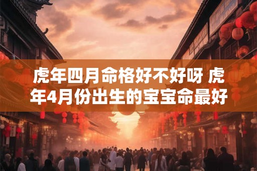 虎年四月命格好不好呀 虎年4月份出生的宝宝命最好 虎年四月命格好不好呀 虎年4月份出生的宝宝命最好
