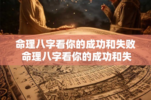 命理八字看你的成功和失败 命理八字看你的成功和失败的区别