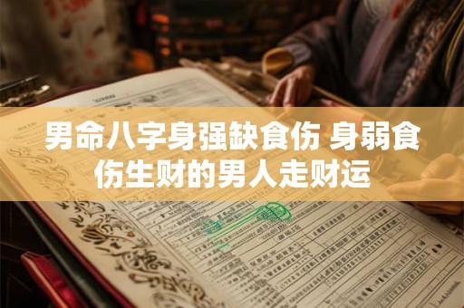 男命八字身强缺食伤 身弱食伤生财的男人走财运 男命八字身强缺食伤 身弱食伤生财的男人走财运
