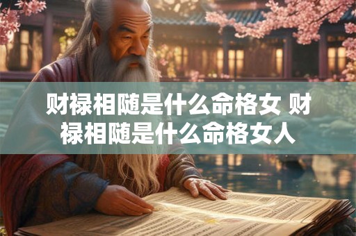 财禄相随是什么命格女 财禄相随是什么命格女人 财禄相随是什么命格女 财禄相随是什么命格女人