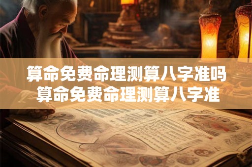 算命免费命理测算八字准吗 算命免费命理测算八字准吗知乎 算命免费命理测算八字准吗 算命免费命理测算八字准吗知乎