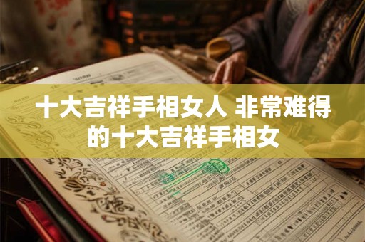 十大吉祥手相女人 非常难得的十大吉祥手相女 十大吉祥手相女人 非常难得的十大吉祥手相女