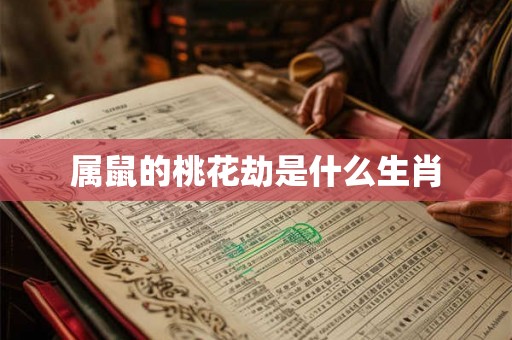 属鼠的桃花劫是什么生肖