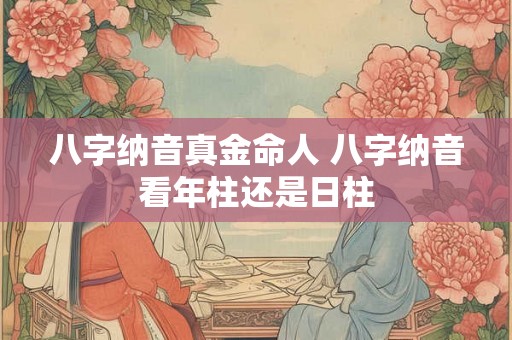 八字纳音真金命人 八字纳音看年柱还是日柱 八字纳音真金命人 八字纳音看年柱还是日柱