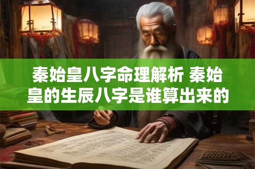 秦始皇八字命理解析 秦始皇的生辰八字是谁算出来的 秦始皇八字命理解析 秦始皇的生辰八字是谁算出来的