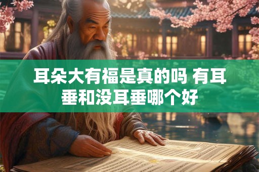 耳朵大有福是真的吗 有耳垂和没耳垂哪个好 耳朵大有福是真的吗 有耳垂和没耳垂哪个好