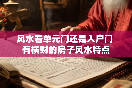风水看单元门还是入户门 有横财的房子风水特点 风水看单元门还是入户门 有横财的房子风水特点