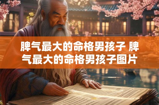 脾气最大的命格男孩子 脾气最大的命格男孩子图片 脾气最大的命格男孩子 脾气最大的命格男孩子图片