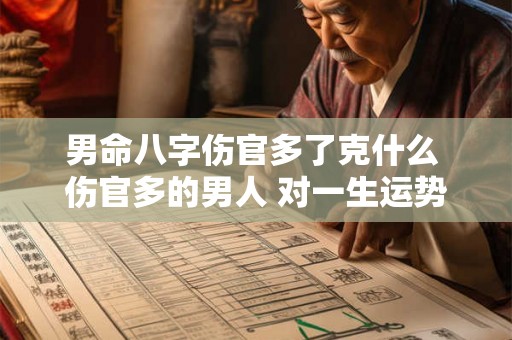 男命八字伤官多了克什么 伤官多的男人 对一生运势 有何影响 男命八字伤官多了克什么 伤官多的男人 对一生运势 有何影响