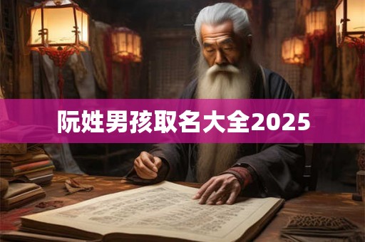 阮姓男孩取名大全2025 阮姓男孩取名大全2025
