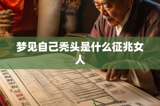 梦见自己秃头是什么征兆女人 梦见自己秃头是什么征兆女人