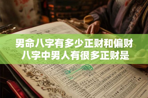 男命八字有多少正财和偏财 八字中男人有很多正财是什么意思 男命八字有多少正财和偏财 八字中男人有很多正财是什么意思