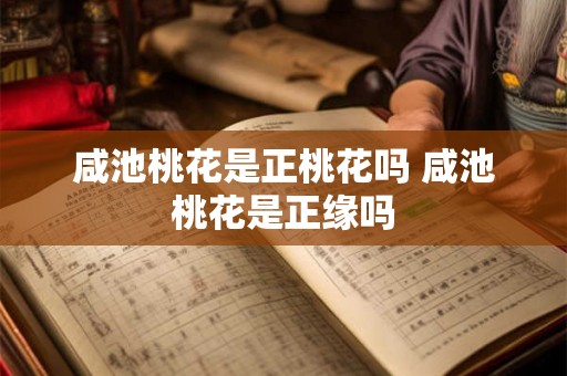 咸池桃花是正桃花吗 咸池桃花是正缘吗 咸池桃花是正桃花吗 咸池桃花是正缘吗
