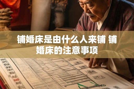 铺婚床是由什么人来铺 铺婚床的注意事项 铺婚床是由什么人来铺 铺婚床的注意事项