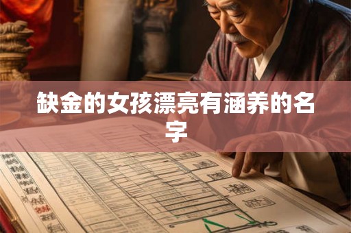 缺金的女孩漂亮有涵养的名字 缺金的女孩漂亮有涵养的名字