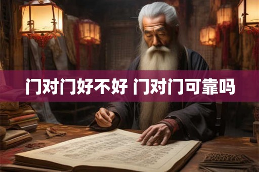 门对门好不好 门对门可靠吗