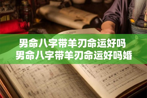 男命八字带羊刃命运好吗 男命八字带羊刃命运好吗婚姻如何