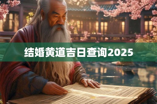 结婚黄道吉日查询2025 结婚黄道吉日查询2025