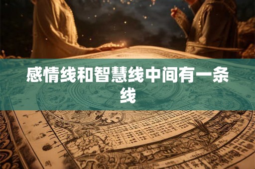 感情线和智慧线中间有一条线