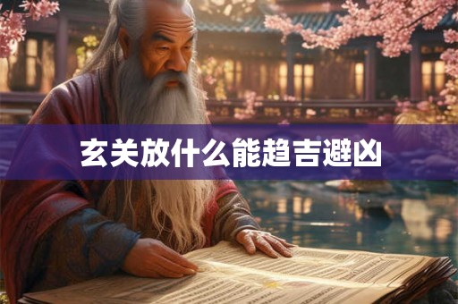 玄关放什么能趋吉避凶 玄关放什么能趋吉避凶