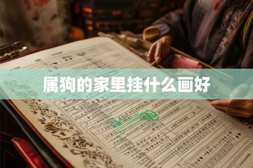 属狗的家里挂什么画好 属狗的家里挂什么画好