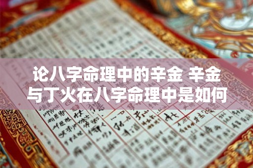 论八字命理中的辛金 辛金与丁火在八字命理中是如何关联的 论八字命理中的辛金 辛金与丁火在八字命理中是如何关联的