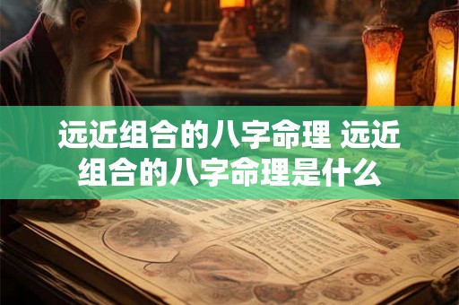 远近组合的八字命理 远近组合的八字命理是什么 远近组合的八字命理 远近组合的八字命理是什么