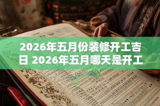 2026年五月份装修开工吉日 2026年五月哪天是开工吉日 2026年五月份装修开工吉日 2026年五月哪天是开工吉日