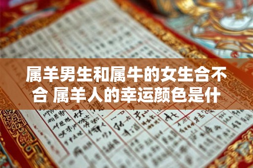 属羊男生和属牛的女生合不合 属羊人的幸运颜色是什么 属羊男生和属牛的女生合不合 属羊人的幸运颜色是什么