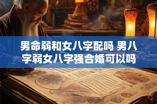 男命弱和女八字配吗 男八字弱女八字强合婚可以吗 男命弱和女八字配吗 男八字弱女八字强合婚可以吗