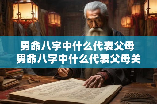 男命八字中什么代表父母 男命八字中什么代表父母关系好 男命八字中什么代表父母 男命八字中什么代表父母关系好