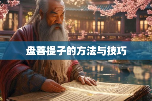 盘菩提子的方法与技巧 盘菩提子的方法与技巧