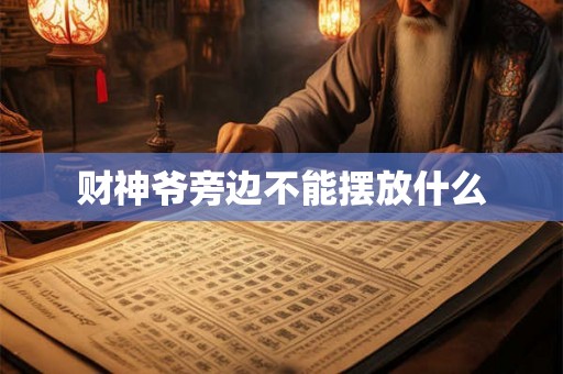 财神爷旁边不能摆放什么 财神爷旁边不能摆放什么